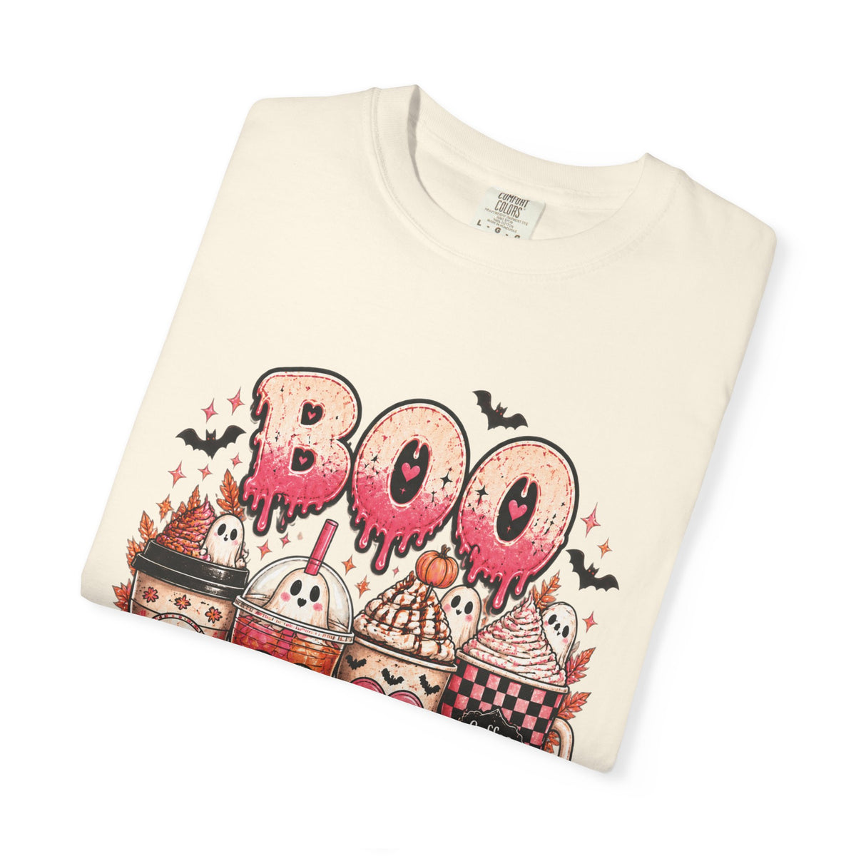 Boo Brew Halloween T‑Shirt — Spooky Coffee & Candy Graphic Tee