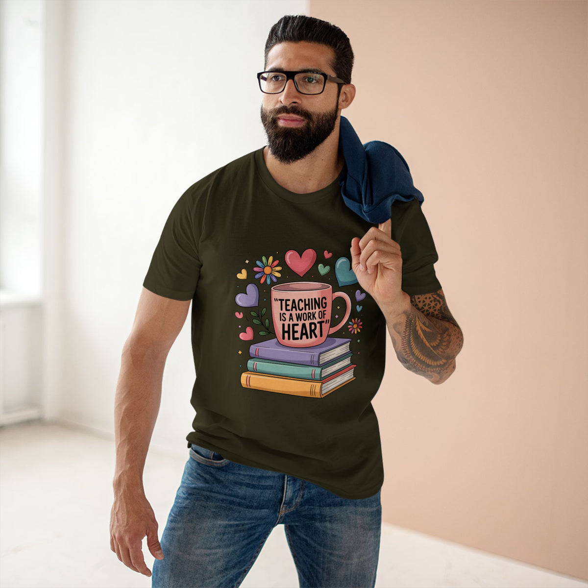 Teaching Is a Work of Heart T-Shirt