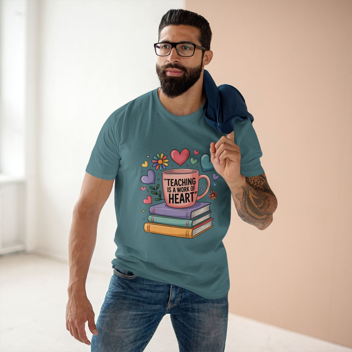 Teaching Is a Work of Heart T-Shirt