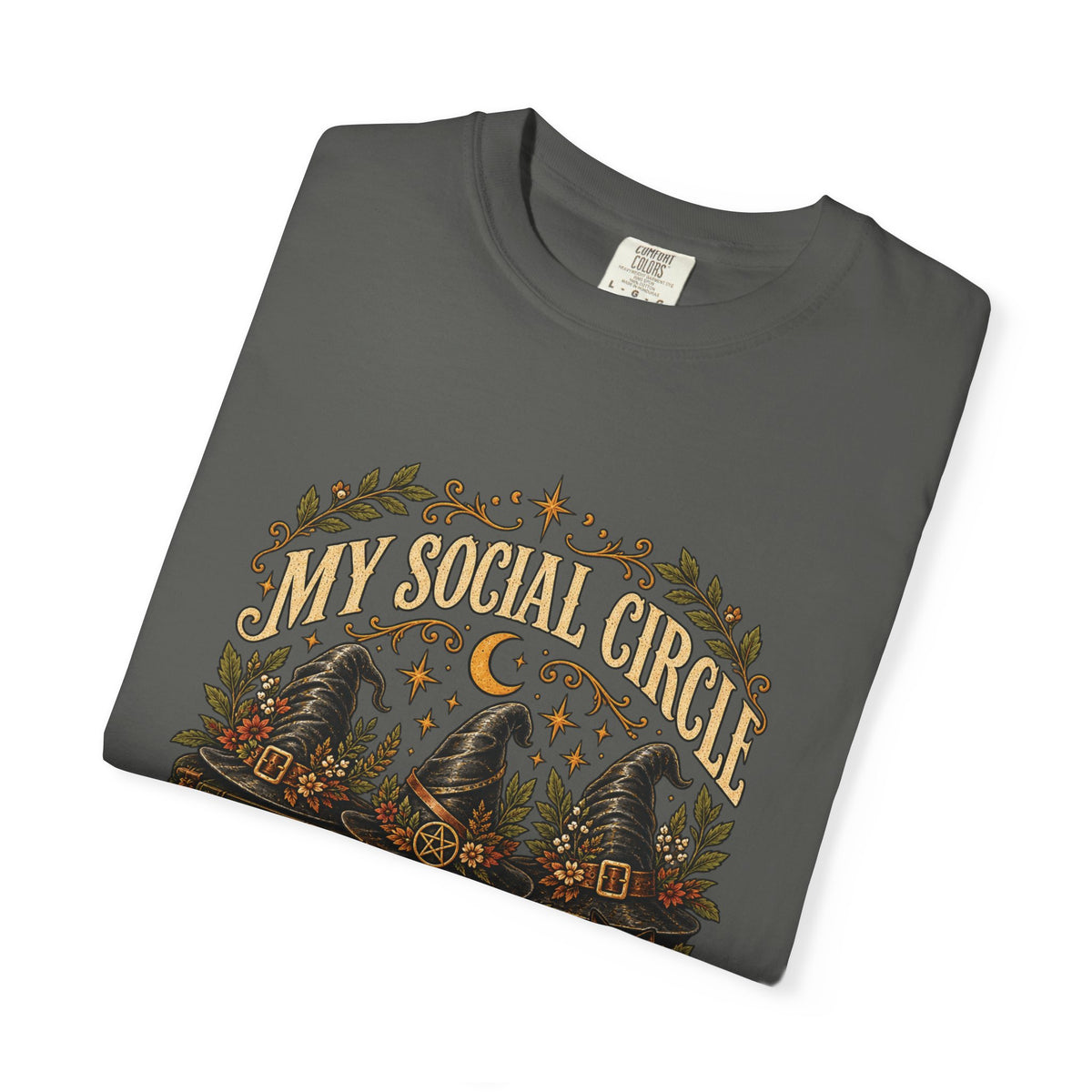 My Social Circle Is a Coven Witchy Graphic Tee