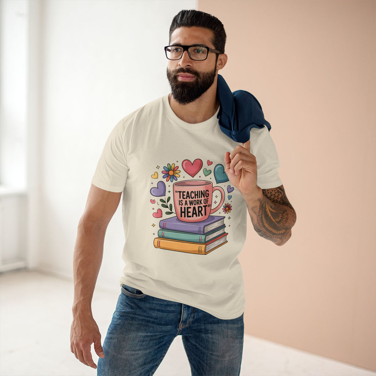 Teaching Is a Work of Heart T-Shirt