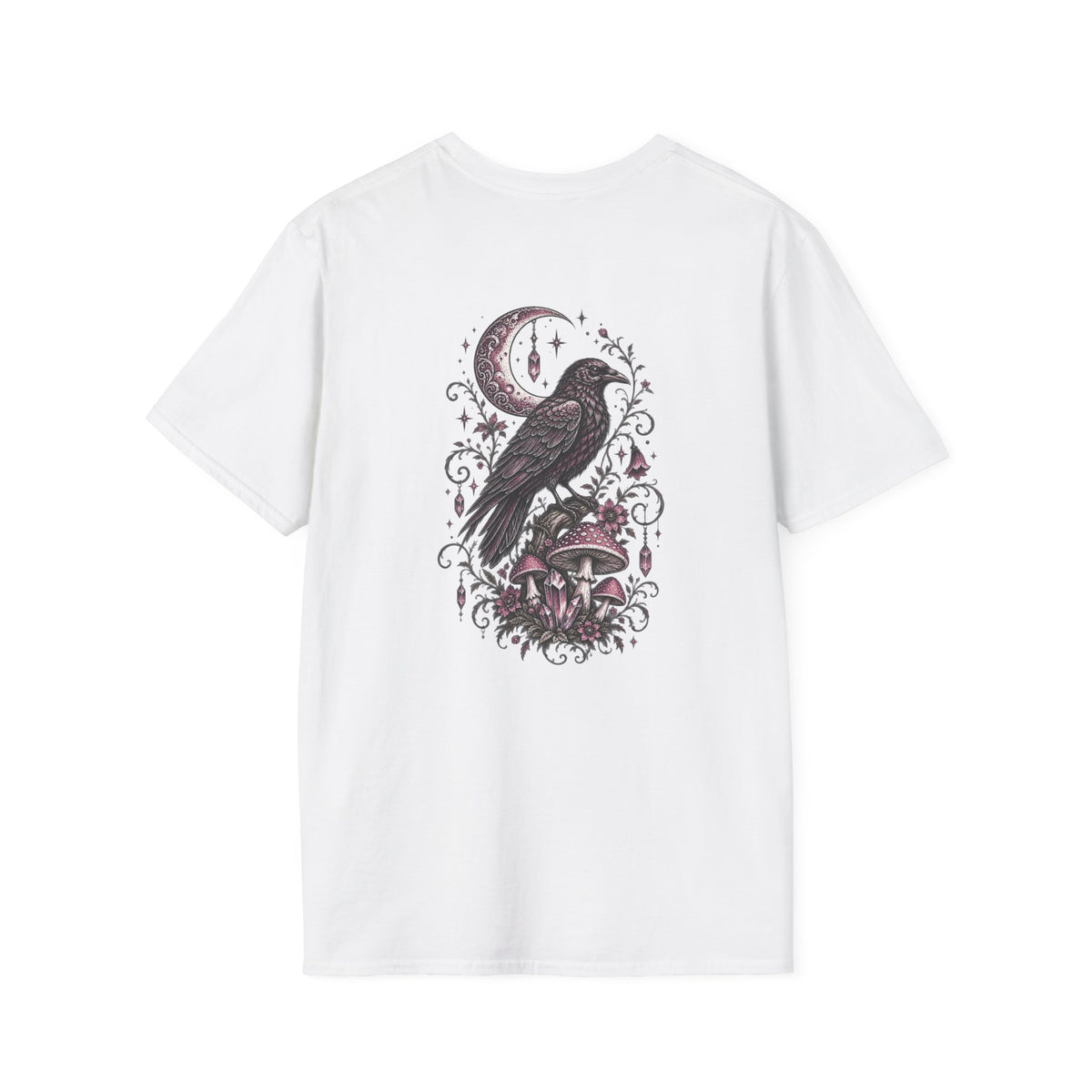 I Find Your Lack of Whimsy Disturbing Tee | Gothic Raven, Moon & Mushroom Shirt
