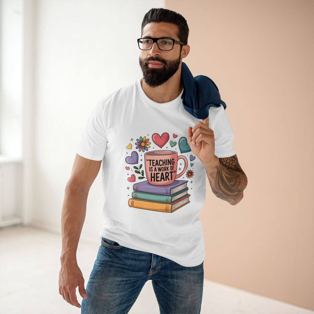Teaching Is a Work of Heart T-Shirt