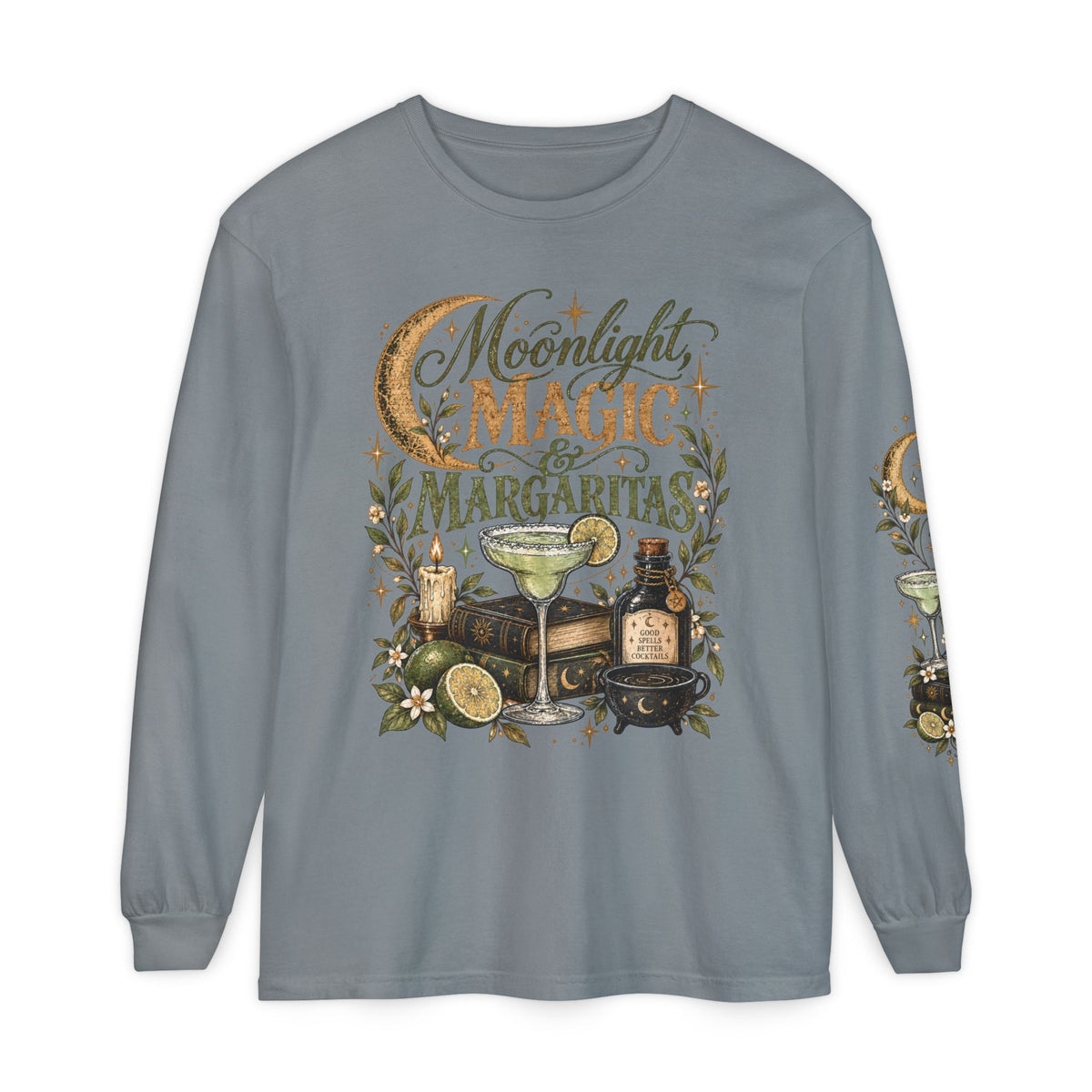 Moonlight Magic & Margaritas Long Sleeve Tee
