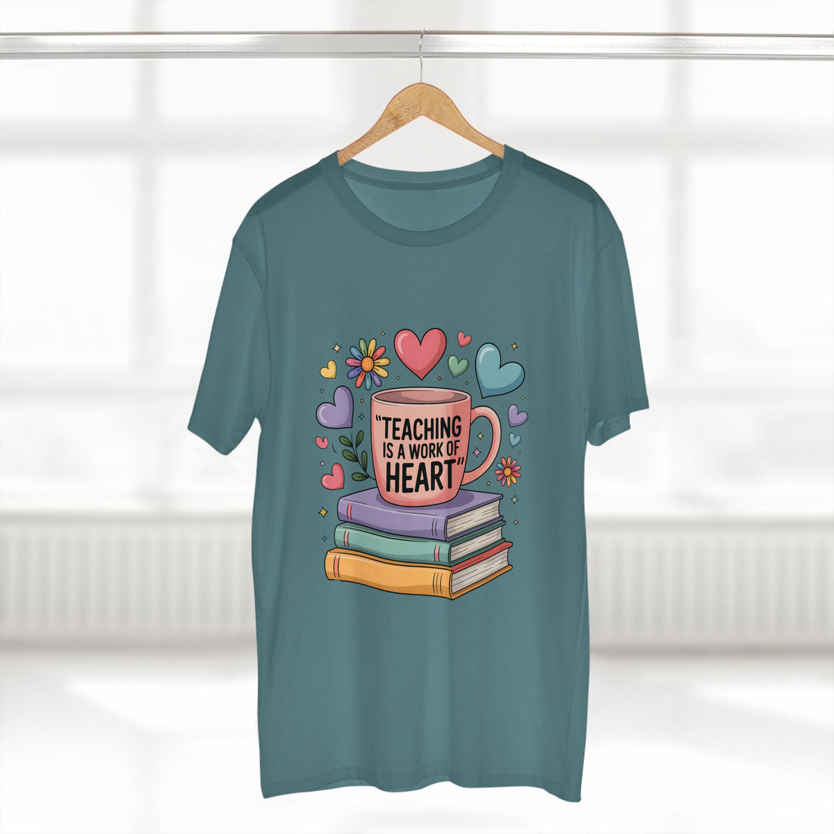 Teaching Is a Work of Heart T-Shirt