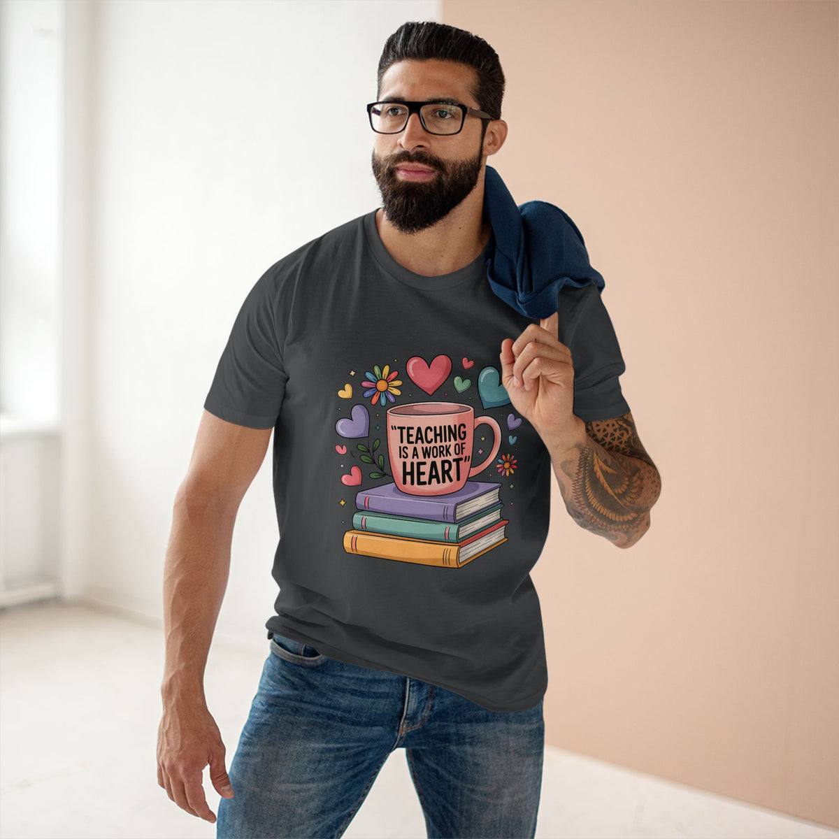 Teaching Is a Work of Heart T-Shirt