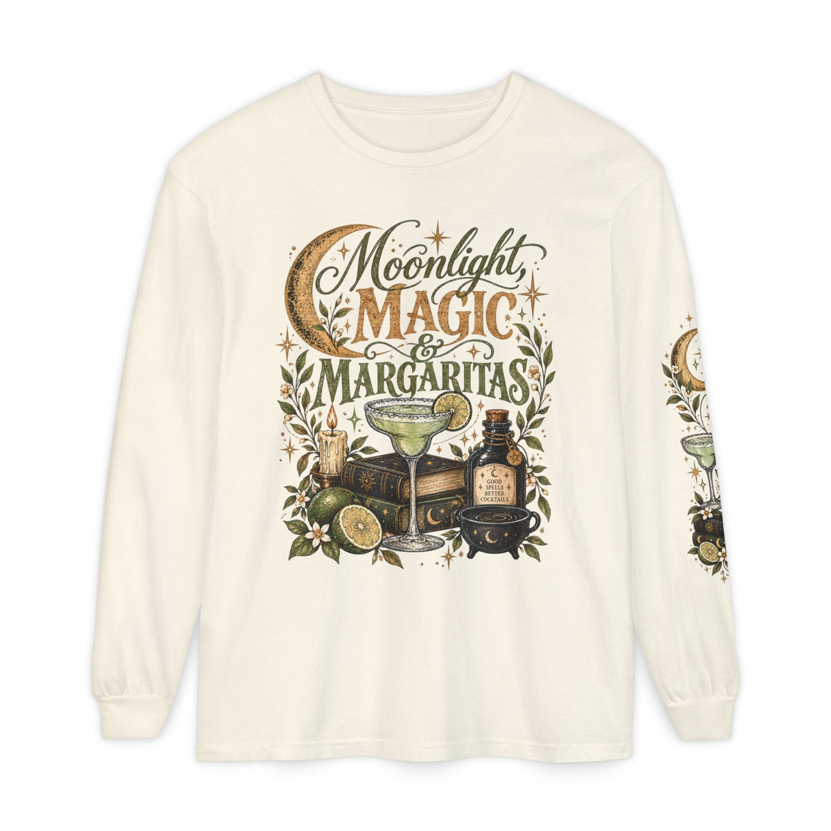 Moonlight Magic & Margaritas Long Sleeve Tee