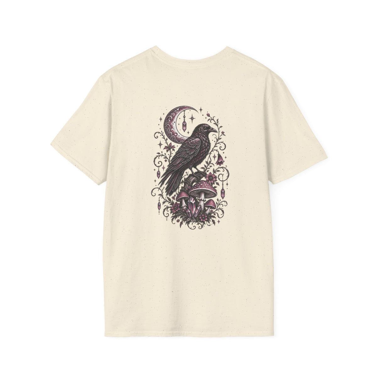 I Find Your Lack of Whimsy Disturbing Tee | Gothic Raven, Moon & Mushroom Shirt