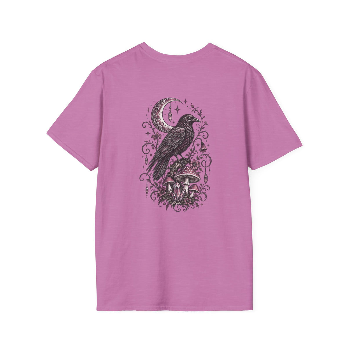 I Find Your Lack of Whimsy Disturbing Tee | Gothic Raven, Moon & Mushroom Shirt