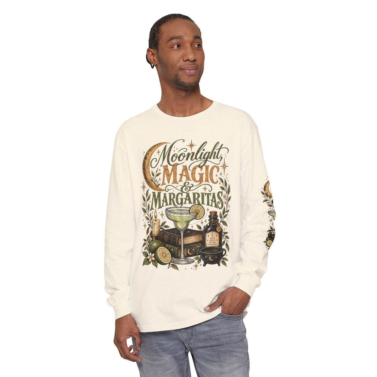 Moonlight Magic & Margaritas Long Sleeve Tee