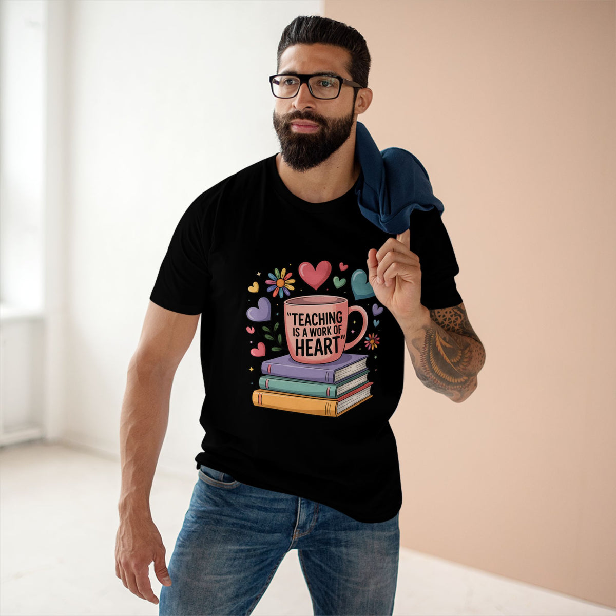Teaching Is a Work of Heart T-Shirt