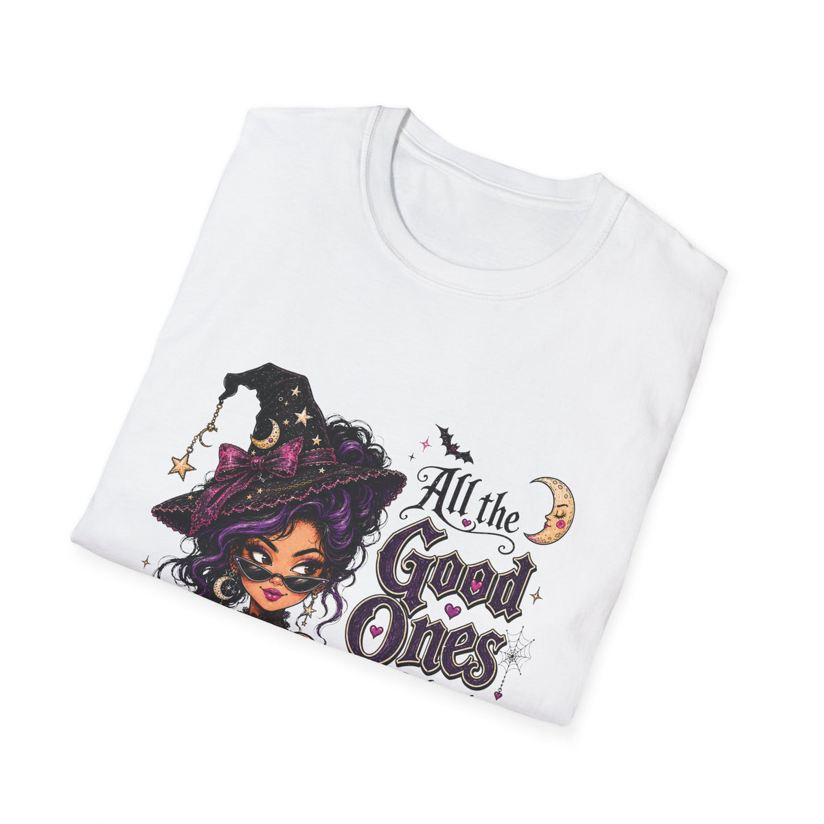 All the Good Ones Are a Little Crazy Tee | Witchy Halloween Graphic Shirt