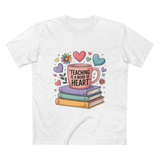 Teaching Is a Work of Heart T-Shirt