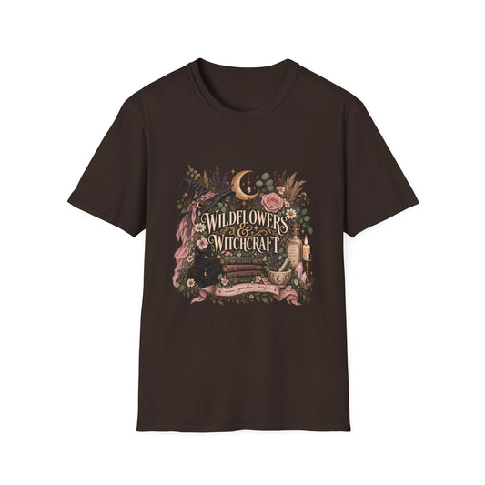 Wildflowers & Witchcraft Romantic Witch Graphic Tee