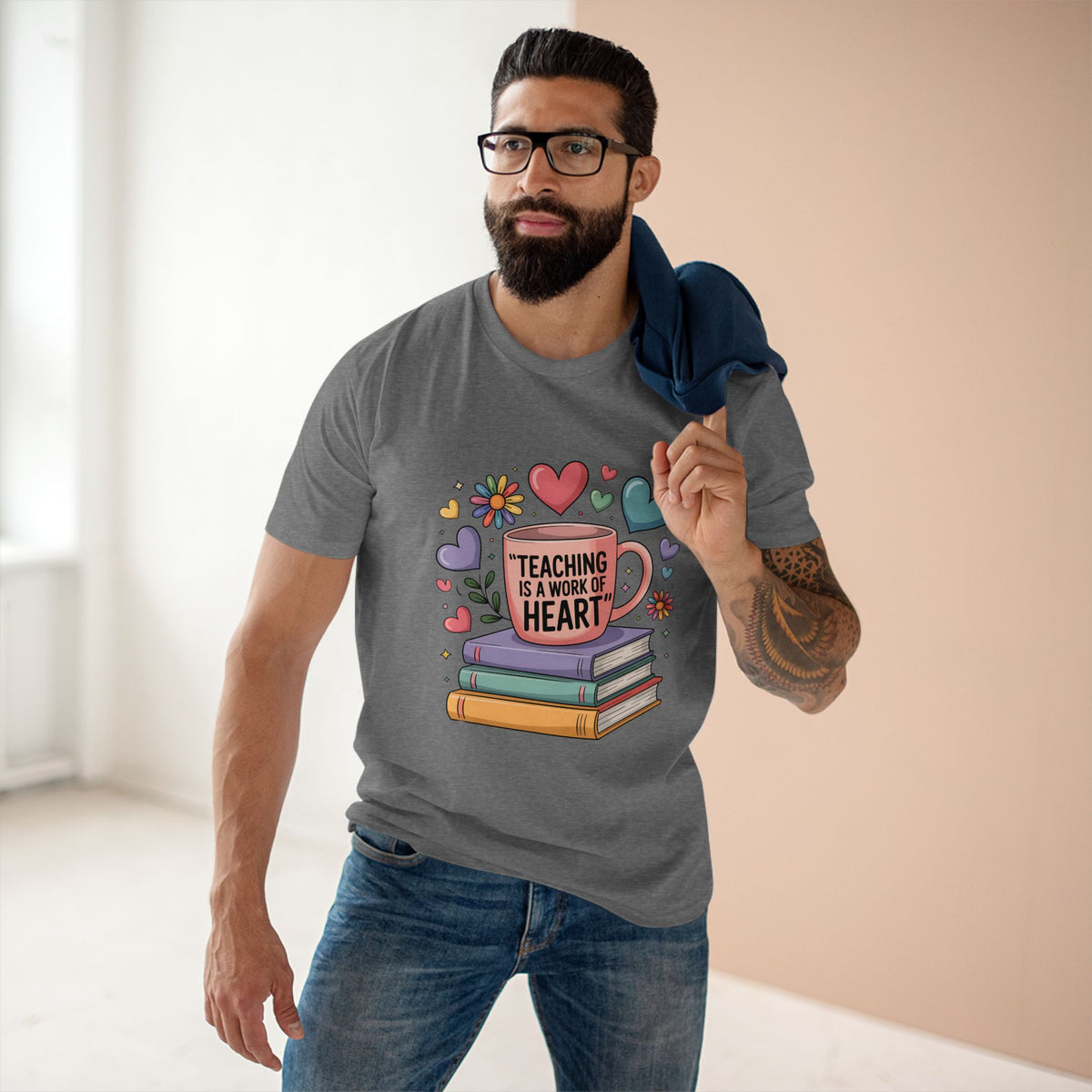Teaching Is a Work of Heart T-Shirt