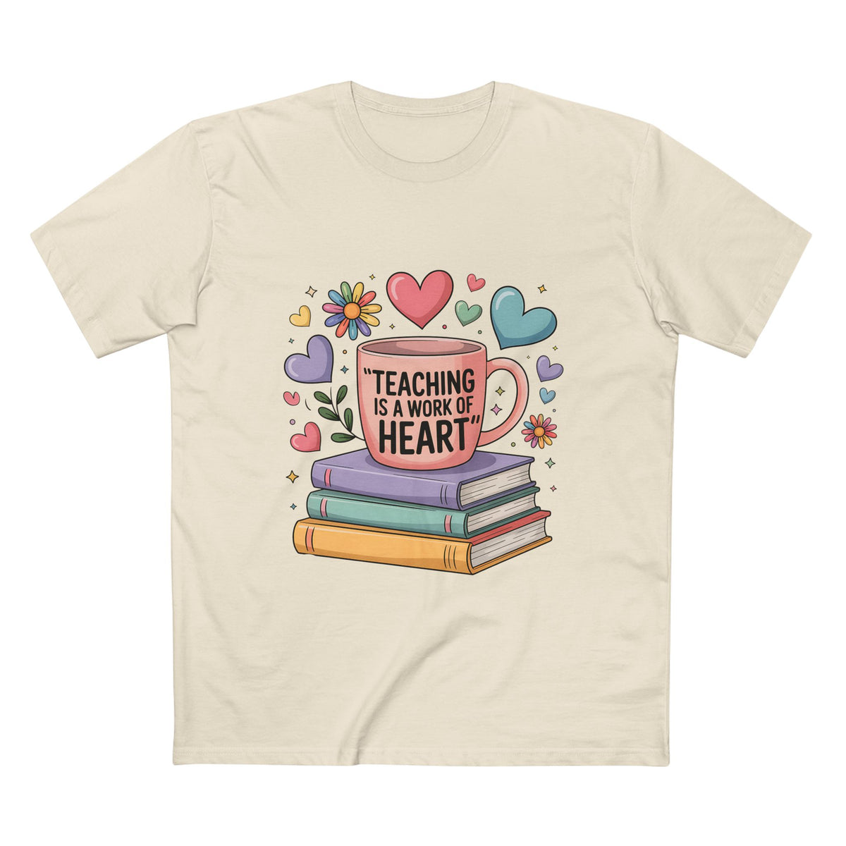 Teaching Is a Work of Heart T-Shirt