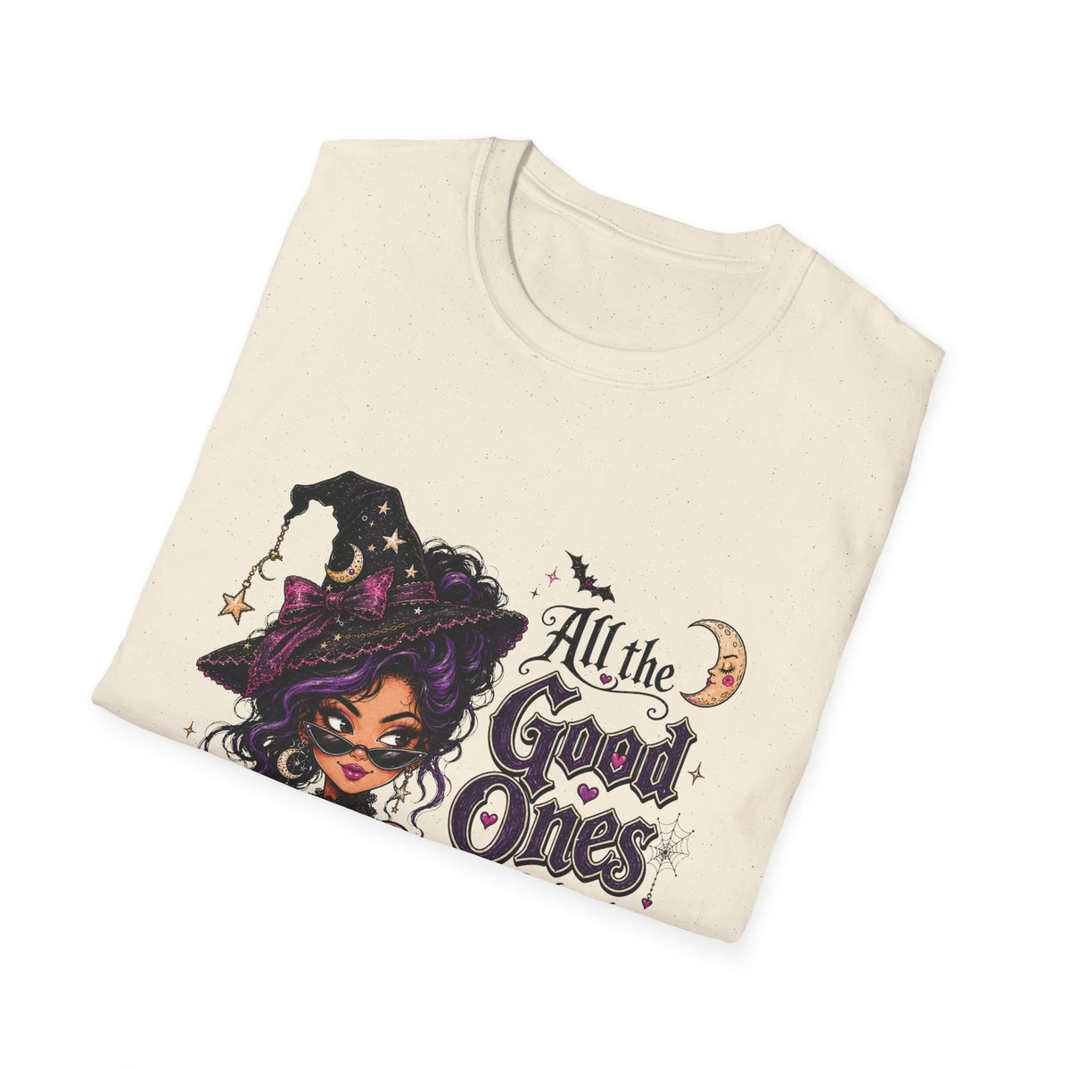 All the Good Ones Are a Little Crazy Tee | Witchy Halloween Graphic Shirt
